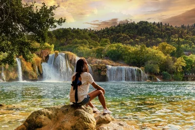 Sehenswürdigkeiten in Kroatien - Krka Nationalpark Sehenswürdigkeiten in Kroatien - Krka Nationalpark