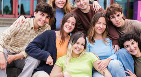 Schüler auf Gruppenreise Schüler auf Gruppenreise