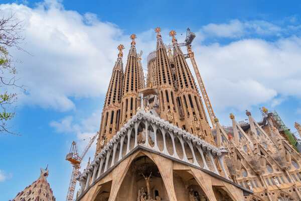 Sehenswürdigkeiten in Spanien - Basilika Sagrada Família in Barcelona Sehenswürdigkeiten in Spanien - Basilika Sagrada Família in Barcelona