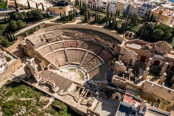 Sehenswürdigkeiten in Spanien - Römisches Theater von Mérida Sehenswürdigkeiten in Spanien - Römisches Theater von Mérida